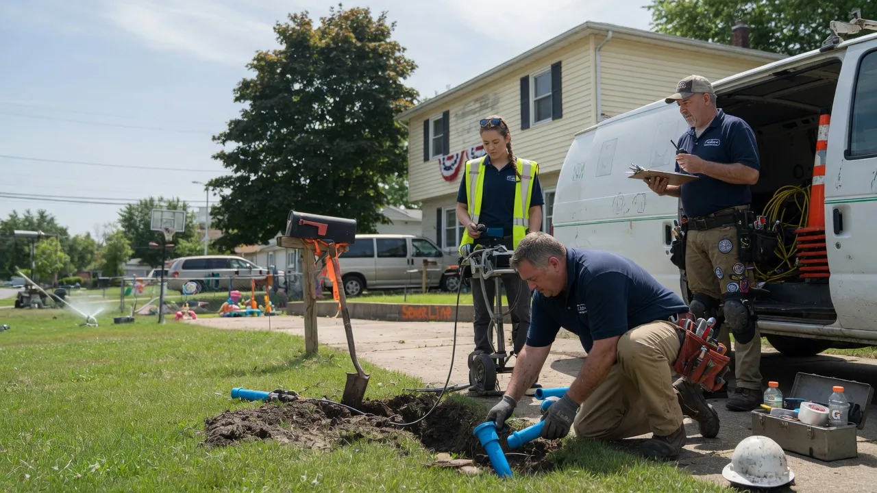 Slab Leak Repair in New Lisbon, WI near me